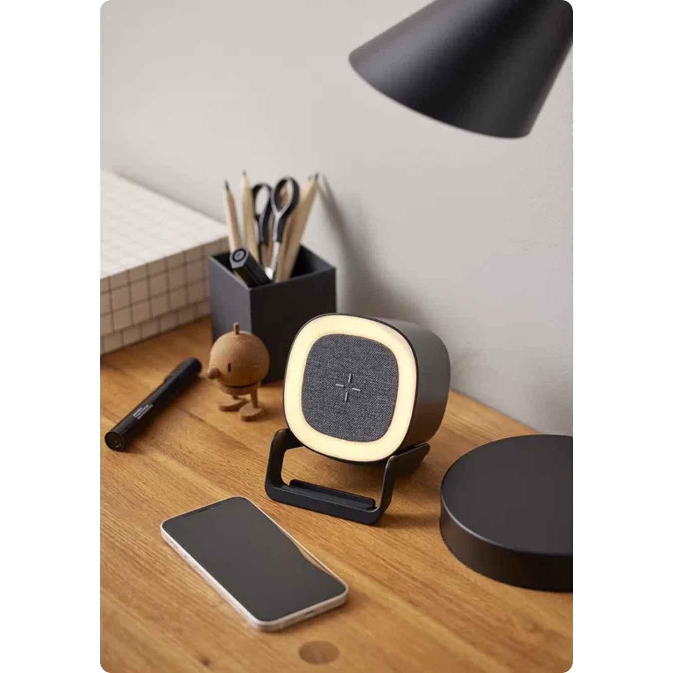 Still Højtaler med oplader og lampe x